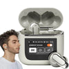 V8 Earphones Bluetooth 5.3 LCD Touch Screen Wireless Headphones ANC Headset Cancellation Headphones 6Mic ENC HD Call TWS Earbuds