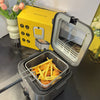 1000W Electric Deep Fryer, 2.5L Oil Capacity, Fast Frying Cooker for Home Countertop