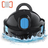 INSE Automatic Cordless Robotic Pool Cleaner,90 Mins Runtime,Self-Parking,for Flat Above/In-Ground Pool up to 65 Feet/1100 Sq.Ft