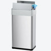 Automatic Trash Can,18.5/21.1 Gallon Touchless Motion Sensor Trash Bin, Smart Garbage Can with Soft-Close Lid, Bag Retainer Ring