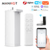 Tuya 155MM 4rd Smart Zigbee/WiFi Electric Shutter Curtain Motor Silent Motor with Remote APPVoice Control With Alexa Google Home