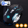 Rechargeable Wireless Mouse Gaming Computer Silent Bluetooth Mouse 2.4G USB Mechanical Backlight PC Gamer Mouse For Computer