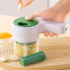 WORTHBUY Electric Ginger Garlic Chopper Meat Grinder Multifunctional Handheld Portable Food Masher Slicer Kitchen Gadget