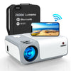 WIMIUS W1 Native 1080P 750ANSI 4K Projector 4D Keystone Wifi6 BT5.2 Portable Outdoor Projector With Bag